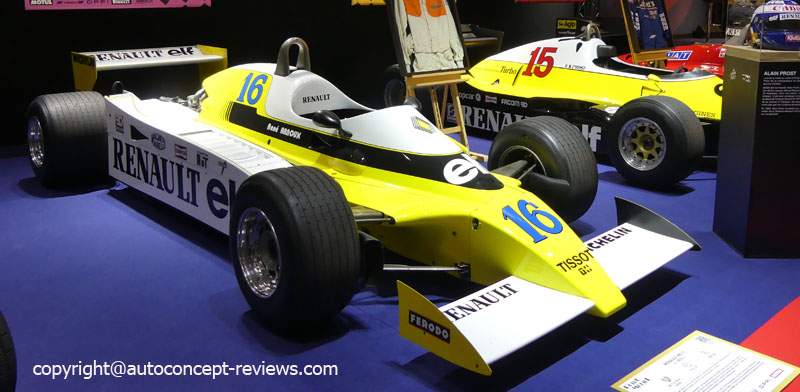 1979 Renault RS10 Formula One 1,5 Litre V6 Turbo 